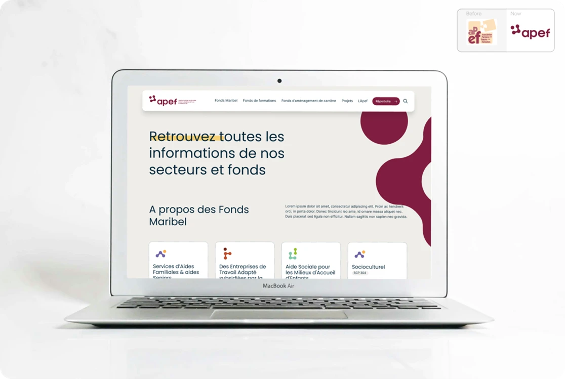 A New Identity and Digital Transformation for APEF ASBL